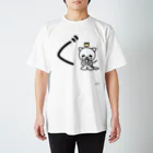 ジージョのデカ文字にゃんこ「ぐ」 Regular Fit T-Shirt