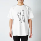 Riotoのねこけつω　（線） Regular Fit T-Shirt