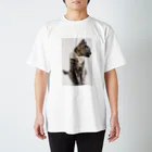 クロコのおめかしくまにゃん Regular Fit T-Shirt