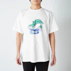 Big MouthのFunny dolphin スタンダードTシャツ