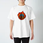 軽減されそこなったまつぴー10%のPolidog-san (White) Regular Fit T-Shirt