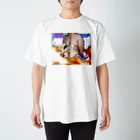 覇琉火のうさぎのあかちゃん Regular Fit T-Shirt