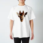 necodoriの-kirin-『動物の気持ち』シリーズ Regular Fit T-Shirt