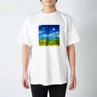 mitubatiのてんとう虫と空 スタンダードTシャツ