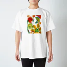 haruca🌱やさしさ感じるアート🌱のharuca artdesign スタンダードTシャツ