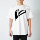 Rei Japanese Calligraphy Designのブラッシュラインシリーズ４ スタンダードTシャツ