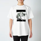 わかくさのストライプ・レオパ(グリーン) Regular Fit T-Shirt