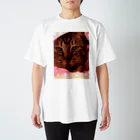 lunamoonaoのしましま猫ちゃん。 Regular Fit T-Shirt