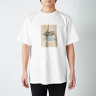 HANA's flower marketのflower cup Regular Fit T-Shirt