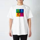 Abstract PhotoのMan of the hat Regular Fit T-Shirt