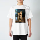 小梅製作所のカレーちゃん　猫 Regular Fit T-Shirt