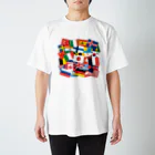 フォーヴァの国旗 Regular Fit T-Shirt