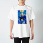 kyon_kyonの碧宙(blue galaxy) スタンダードTシャツ