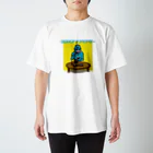 フジヤマ・イラストレーションのシロメシ インベーダー スタンダードTシャツ
