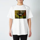 Danke Shoot Coffeeの鳴子峡から覗く鉄道 スタンダードTシャツ