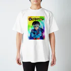 オナルドマンショップのレオナルドマン レトロコミック風 Regular Fit T-Shirt