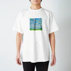 sunny_spotの見上げてごらん Regular Fit T-Shirt