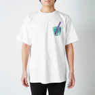 Toshiyuki Yasudaのただの炭酸水 Regular Fit T-Shirt