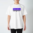 Ａｚｉｔａｔｉｘｎ＿ＦＲ９９９のHelvetica Gangstarr (Purple) スタンダードTシャツ