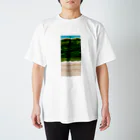 かわすのおみせの夏休み Regular Fit T-Shirt