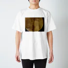 STICKTOBELIEFの月の表面 Regular Fit T-Shirt