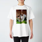 ねこまる広場のぽてとさんヾ(◍'౪`◍)ﾉﾞ Regular Fit T-Shirt