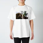 もじゃもじゃにこりのにこり、ひっぱる Regular Fit T-Shirt