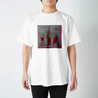 むるこのポップコーン缶バッヂ Regular Fit T-Shirt