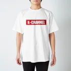 K-channel@とっぱっぽのK-channel オリジナルTシャツ ver.1 スタンダードTシャツ