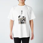 SHOP BØWNTENの犬ブロック Regular Fit T-Shirt