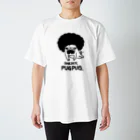 WANS.tokyoのBARBER PUGPUG Regular Fit T-Shirt