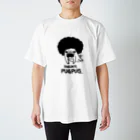 WANS.tokyoのBARBER PUGPUG Regular Fit T-Shirt