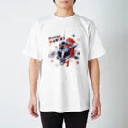 octpaco_きまぐれ商店のSUPERMARKET_RB スタンダードTシャツ