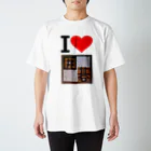 AAAstarsのアイ　ハート　囲碁　(　I 　Love　囲碁　） スタンダードTシャツ