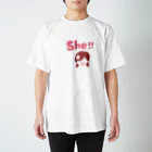 ちゃん❤︎のshe Tシャツ Regular Fit T-Shirt