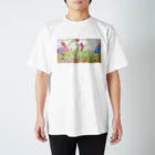 LIONの信仰的ショップのドラゴンライダー Regular Fit T-Shirt