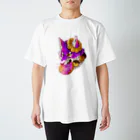 なつめぎの古屋のドーナツ×オオカミ Regular Fit T-Shirt