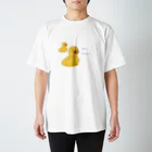 太刀魚兄さんのアヒル hallo World スタンダードTシャツ