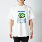 ジルトチッチのデザインボックスの南国ハワイの花プルメリアの爽やかグッズ Regular Fit T-Shirt