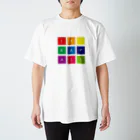 ExtraPass エクストラパス のCOLORFUL SQUARE LOGO スタンダードTシャツ