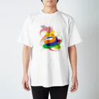 ドット絵│はむじろうのくるくるドット絵 Regular Fit T-Shirt