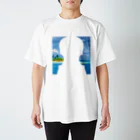 Music itemsの海&ヴァイオリン・ヴィオラ・チェロ2 Regular Fit T-Shirt