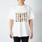 ぶじだびすけの丼がドーン スタンダードTシャツ