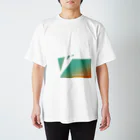 白餡のゆるく生きる Regular Fit T-Shirt