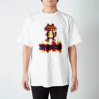 ねこのLAPHCONESSの立ち姿のラフ子ネス Regular Fit T-Shirt