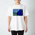 Yabufskyのしかくの泡 Regular Fit T-Shirt