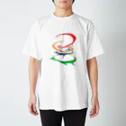 ドット絵│はむじろうのうず巻きドット絵 Regular Fit T-Shirt