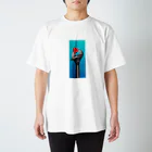 ひげもじやのはたらきものがかり Regular Fit T-Shirt