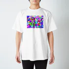 hitsuji-yaのスタークラッシュカラーキャンディ  Regular Fit T-Shirt