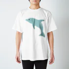 チワワのキキの縫い目イルカ Regular Fit T-Shirt